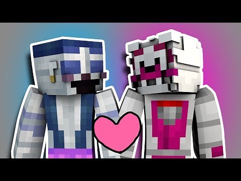 Minecraft Fnaf: Sister Location - Ballora and Funtime Foxy Go On A Date (Minecraft Roleplay)