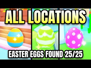 All 25 Easter Egg Locations For Max Luck in Pets Go (Roblox)