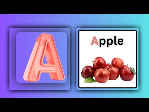 A to Z Alphabet Song | A for Airplane, B for Bear | ABC Learning for Kids
