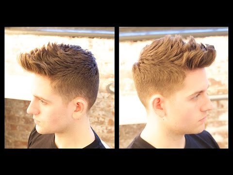 Men's Haircut Tutorial - Male Model Haircut - TheSalonGuy