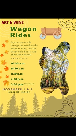 11 reactions | #KingGeorgeVA #VirginiaStateParks #CaledonStatePark #Art #Wine #Food #FamilyFriendly #Outdoors #Hiking #WagonRides #NonProfit | Friends of Caledon State Park | Facebook