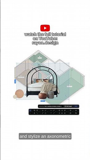 How to render an axonometric diagram