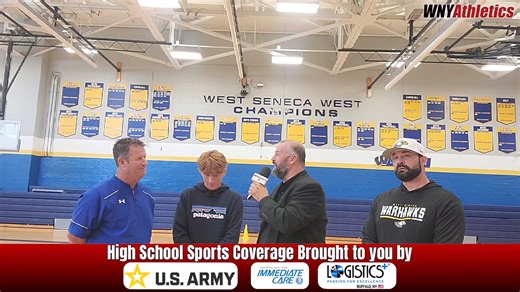 History was made last night for West Seneca West. We have a new career hits leader: Ryan Vanderlip Watch this interview as the torch gets passed by Scott Schreiner to Ryan Vanderlip. As well as hear from Head Coach Chris Hodil. | WNY Athletics