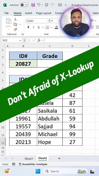 Mastering X-Lookup in Excel for Sinhala Users