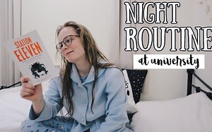 【中英Ruby】高效率的大学晚间日常-子弹日记/锻炼/学习/习惯培养-Study with me