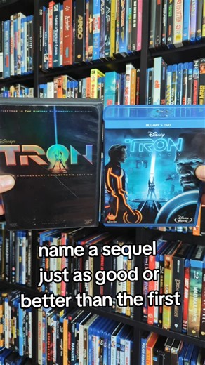 the game has changed #tron #physicalmedia #bluray #dvd #disney #collection #tronlegacy #4k #synth