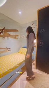 Got a 10x10 room? Here’s how to plan the perfect kid’s bedroom: ✔ Start by placing the bed in a corner to free up space ✔ Opt for under-bed storage to keep things tidy ✔ Add an interactive zone—like a chalkboard wall or pin board. ✔ Place the study table in a cozy corner that feels personal and focused ✔ And don’t forget smart storage for toys, books, and sports gear! [Kids bedroom, Interior design, Home interiors, Home makeover, interior design inspo] | HomeLane