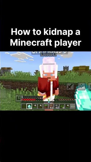 How to kidnap a Minecraft player | 16 Gamerz #minecraft #gaming #shorts #mcyt