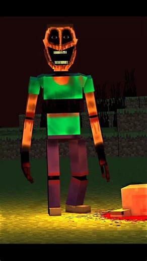 Minecraft Horror Animation #minecraft #animation #viral