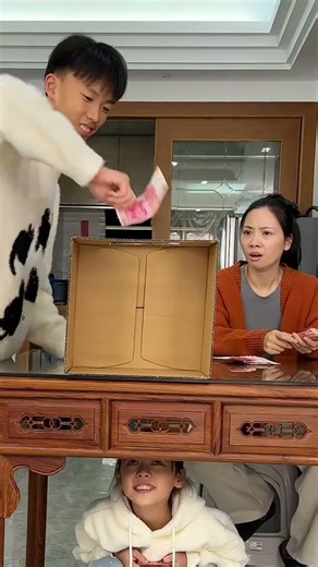 Magic Box Prank Tricks Mom And Steals All Her Money 😂💸 #shorts