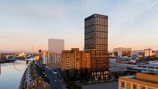 Plans approved for new Glasgow high rise on site of terrifying building collapse