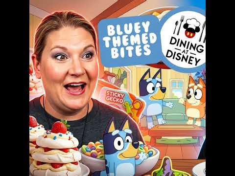 Bluey-Themed Bites at Disneyland