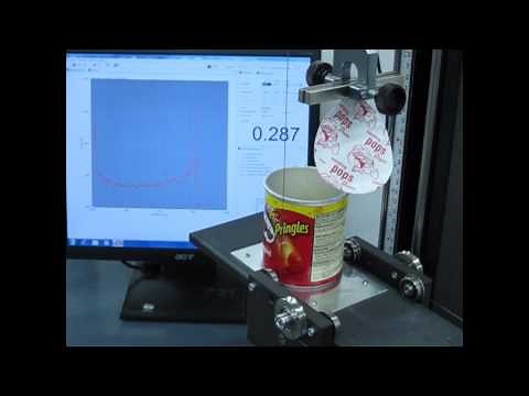 Package Freshness Seal Peel Strength Test
