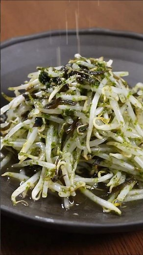 【ざつまみ】レンジで即完成！もやし×青のりの爆速おつまみ #ズボラ飯 #cooking #料理初心者 #food #時短レシピ #簡単レシピ #おつまみレシピ #簡単おつまみ #家飲み