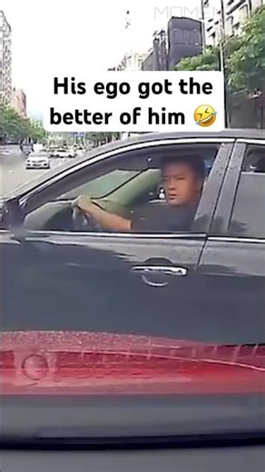 Pride vs Common Sense… Guess Who Won 😆 #dashcam