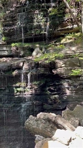 Bethel Spring Falls in Bethel Spring Nature Preserve, Alabama