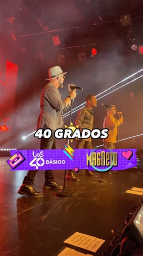 Imagínate escuchar “40 Grados” de @magnetooficial en un evento de LOS40 🤩 #LOS40 #LOS40Básico #Magneto #Concierto | Los 40 México