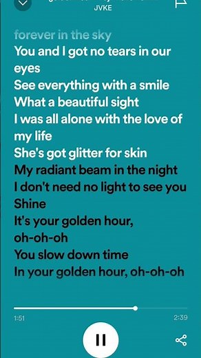 JVKE - Golden hour (Fujji kaze Remix) (lyrics) #jvke #goldenhour #fujji #lyrics