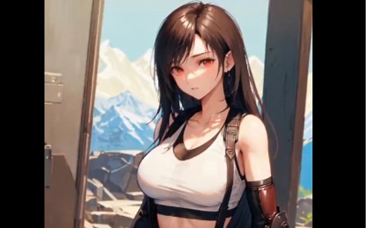 AI绘画，小姐姐动态动画，可爱二次元。【07】