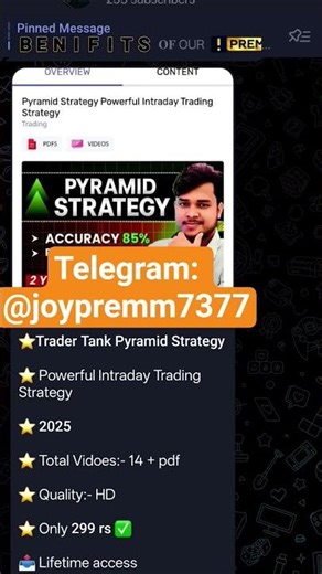 trader tank pyramid strategy course at telegram, pyramid strategy course, pyramid trading course
