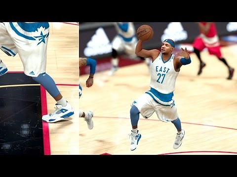 NBA 2K17 My Career - Free Throw Dunk All Star Game! PS4 Pro 4K