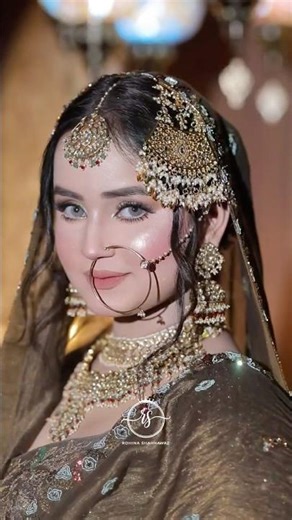 Nikah glam with soft elegance ✨ Timeless bridal beauty by @rohinashahnawaz #NikahLook #BridalMakeup