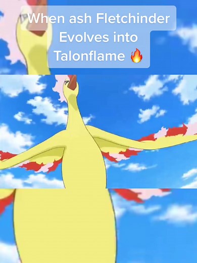 Ash's Fletchinder Evolves into Talonflame in Pokemon XY - Part 2