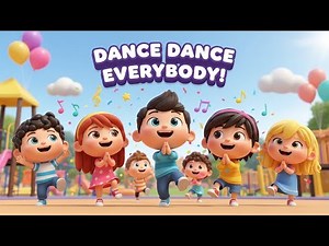 Dance Dance Everybody | Fun Kids Dance Song | 3D Pixar Style Animation