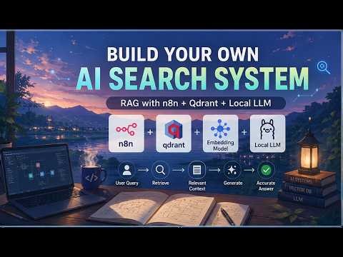 RAG Explained in Tamil 🔥 | Build Your Own AI Search with n8n + Qdrant + Local LLM
