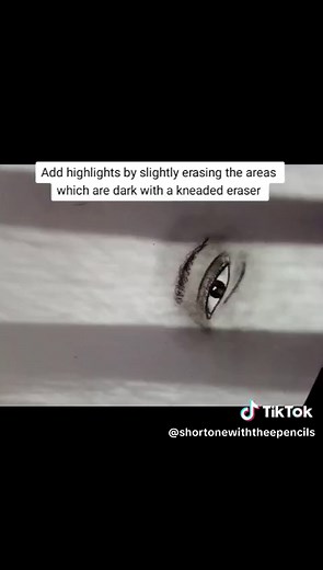 Step-by-Step Eye Drawing Tutorial with Highlights and Shading