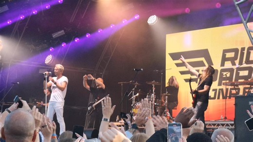 Rick Parfitt Jr Band Live at Solihull Summer Fest