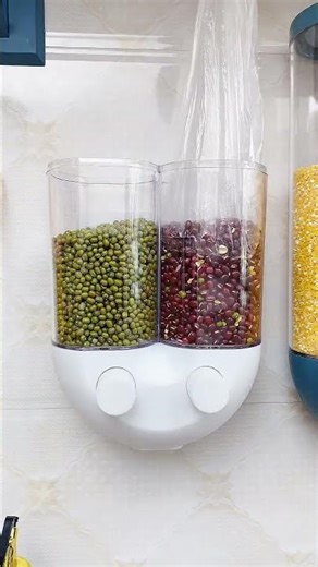 Clear View Wall-Mounted Multi Grain Dispenser