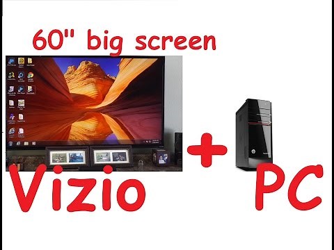 Using Vizio 60" E series as PC monitor