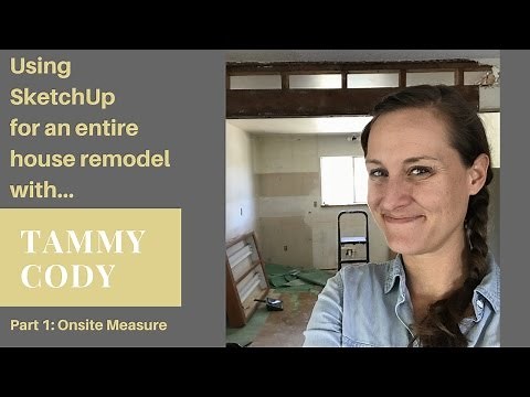 SketchUp for Interior Designers: Entire House Remodel Part 1