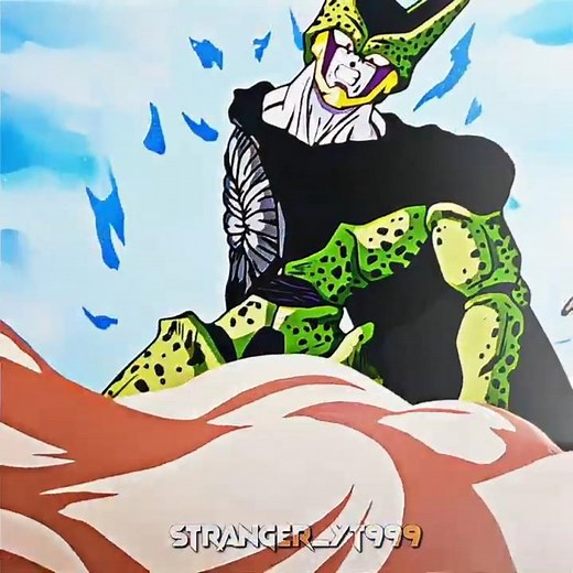When Vegeta Defeated Cell With His Final Blast Attack 👿💥 #dbz #dbs #dragoball #anime #goku #edit
