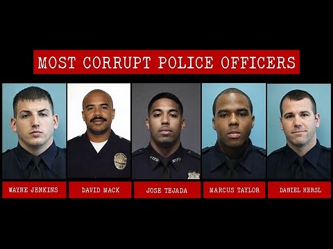 THE MOST CORRUPT POLICE OFFICERS WHO TURNED TO CRIMINALS | Full List & Shocking Details