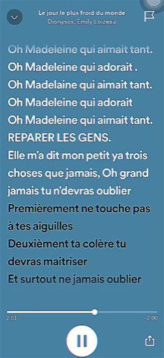 Le jour le plus froid du monde - Dionysos