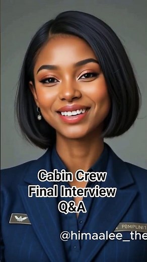 Cabin Crew Sample Final Interview Questions and answers