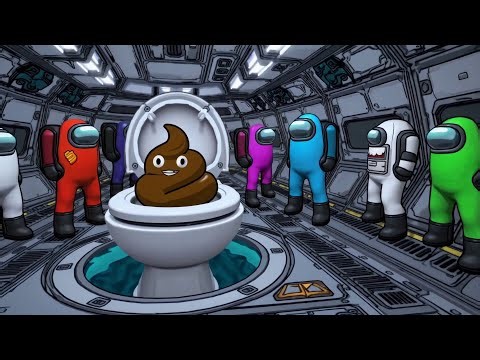 AMONG US POOP! / X / IMPOSTOR POOPED EVERYWHERE! / THE FUNNIEST ANIMATIONS! / #game #memes #funny