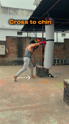 Perfect Cross Punch Setup in Boxing 🥊 | Land Powerful Straight Right Every Time #heavybags #boxing