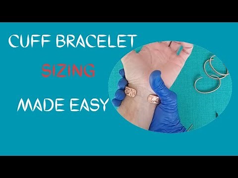 How to size your Cuff Bracelet correctly. @CopperCrazy