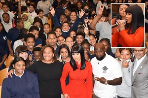 Cardi B donates $100K to her old Bronx school during visit