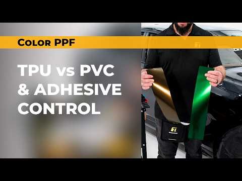Why This Dry-Install Color PPF Changes Everything | TPU vs PVC, Adhesive Control