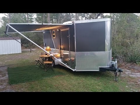 7x14 Cargo Trailer/Toy Hauler Conversion Part 1