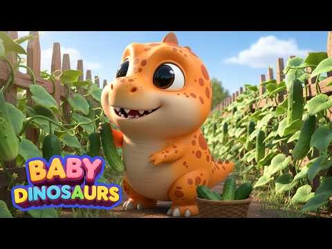Dino’s Zucchini Farm Adventure The Cutest Dinosaur Farm Story Ever | HelloT Rex | Beep Beep