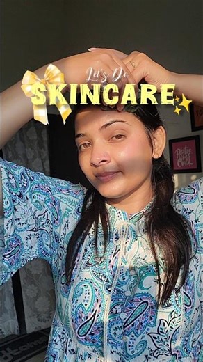 Night skincare routine ✨️ #ytshorts #shorts #viral #skincare
