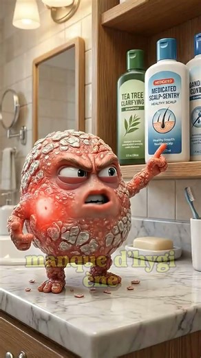 Le secret pour butter ton psoriasis du crâne une fois pour toutes ! 🤫✨ #humour