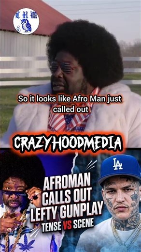 AFROMAN DISSED SURENO RAPPER LEFTY GUNPLAY?😱 #leftygunplay #afroman #surenos #hoodnews