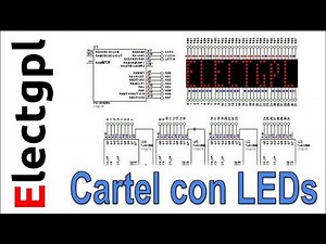 8x32 Scroll LED Array