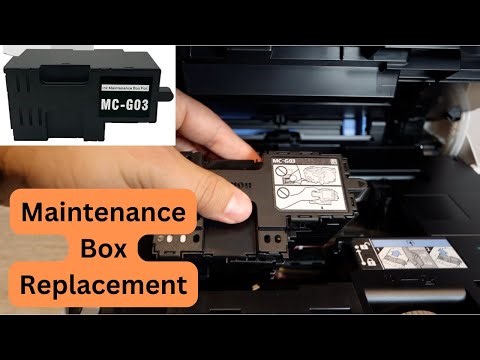 Canon GX 4020 Maintenance Box Replacement